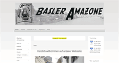Desktop Screenshot of basler-amazone.ch